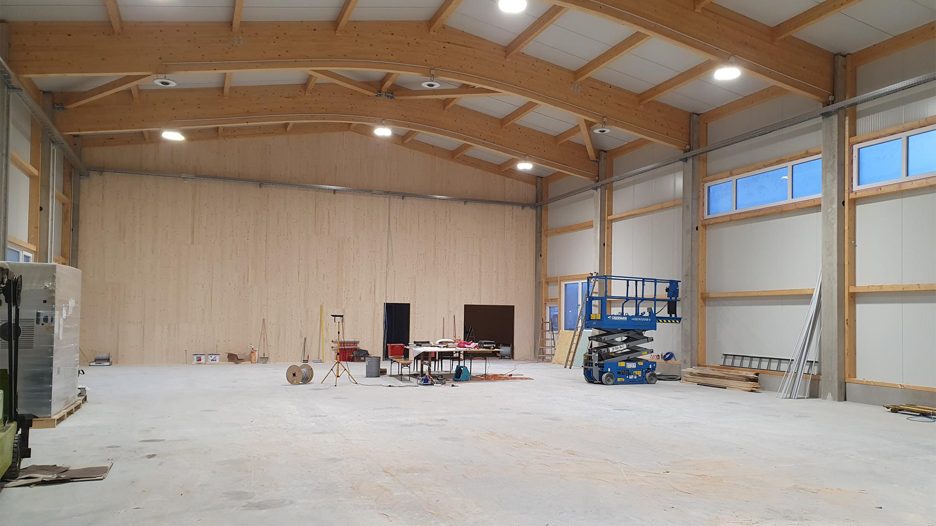 Elektroinstallation Produktionshalle Vorchdorf 2